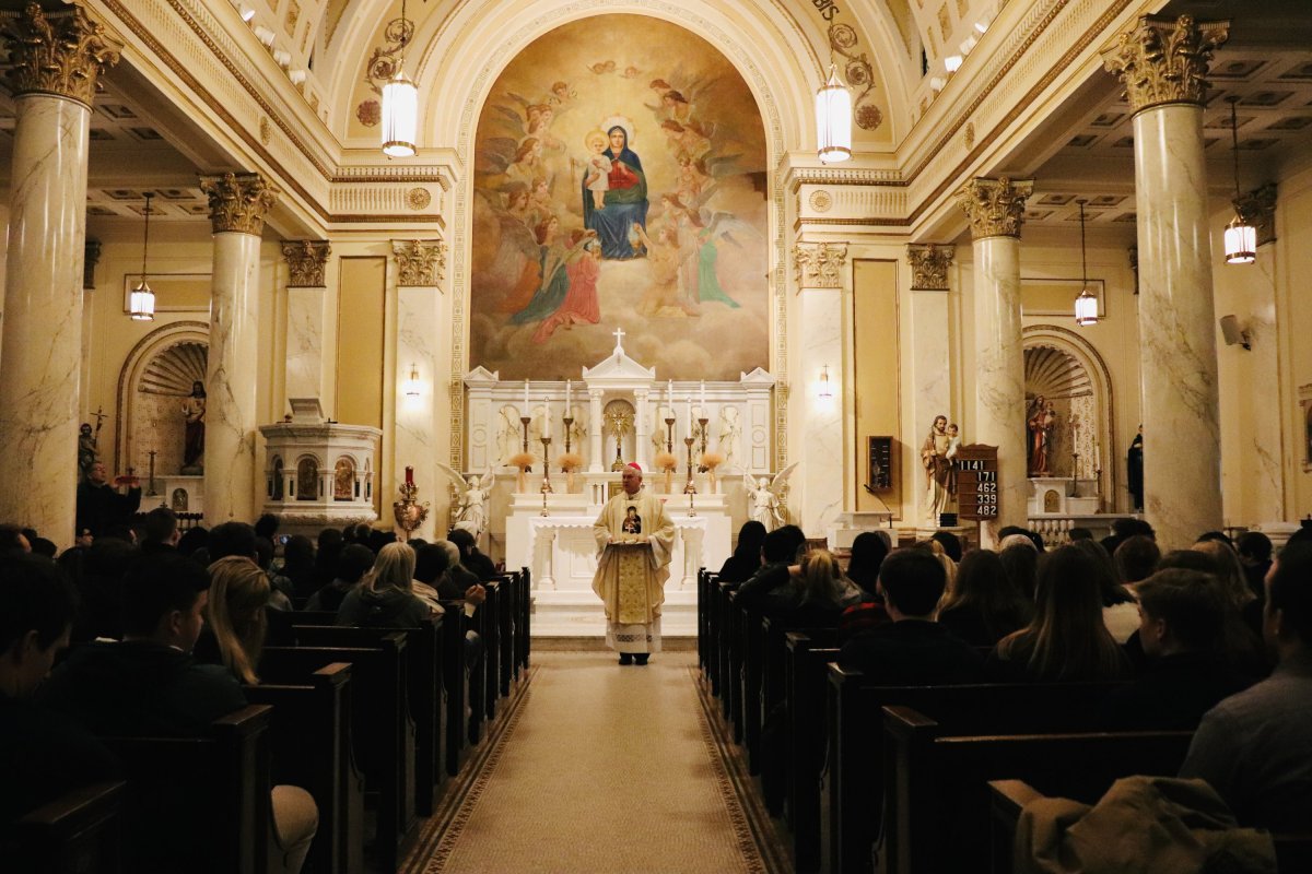 Day 3, PART 1 – Mass with the&nbsp;Archbishop